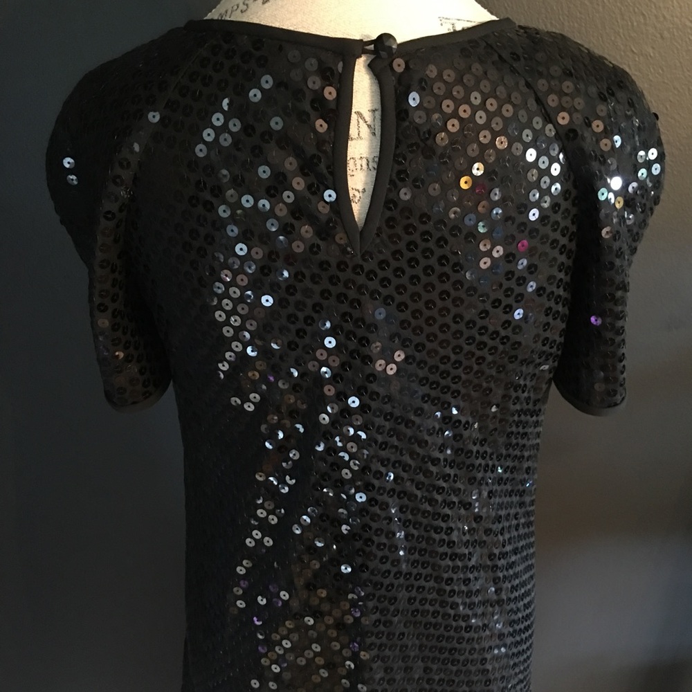‼️SOLD‼️VINTAGE LIZ CLAIBORNE SEQUIN DRESS - Picture 3 of 6